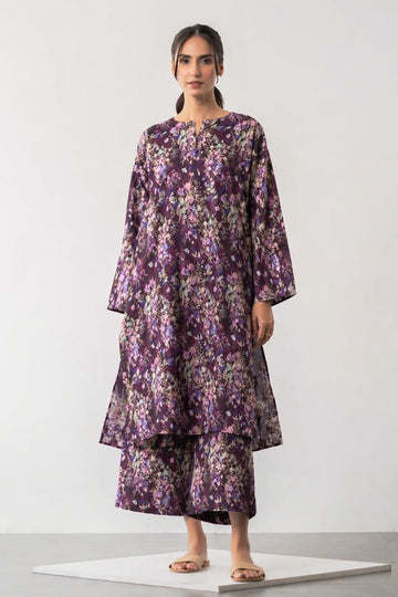2-PIECE DIGITAL Pure Lawn Allover same shirt and same trousers