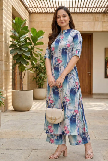 2-PIECE DIGITAL Pure Lawn Allover same shirt and same trousers