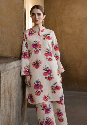 2-PIECE DIGITAL Pure Lawn Allover same shirt and same trousers