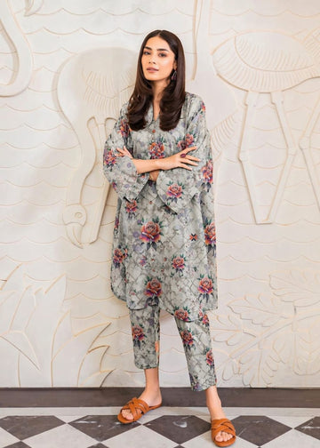 2-PIECE DIGITAL Pure Lawn Allover same shirt and same trousers